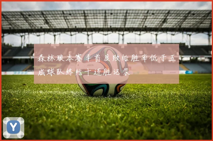 森林狼本赛季首度败给胜率低于五成球队终结十连胜记录