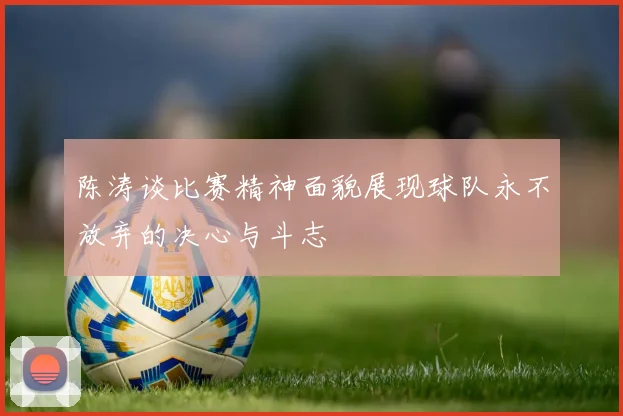陈涛谈比赛精神面貌展现球队永不放弃的决心与斗志